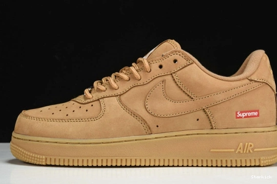 Supreme DN1555-200 Air Low Nike 1 SP  Wheat Force 1229